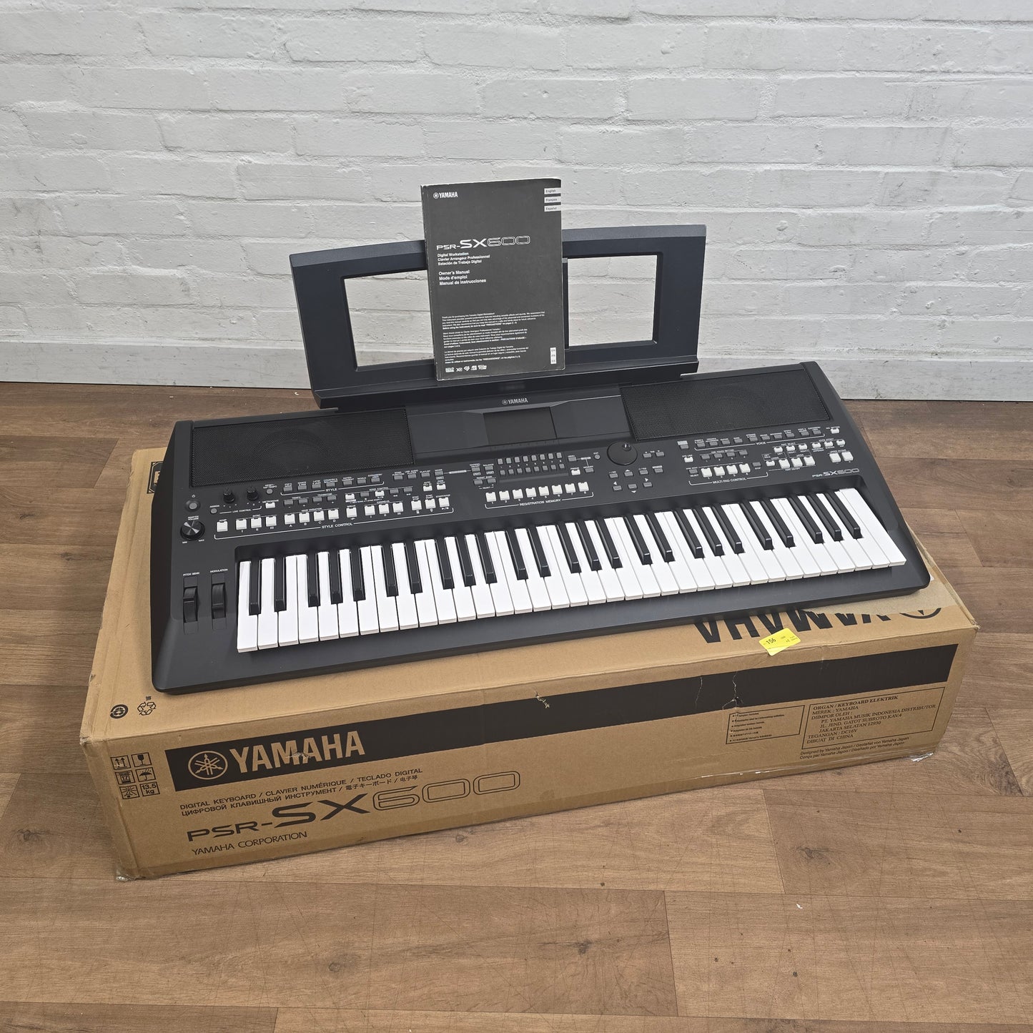 Yamaha PSR-SX600 Keyboard; Serial No: BBDH01020 | Second Hand