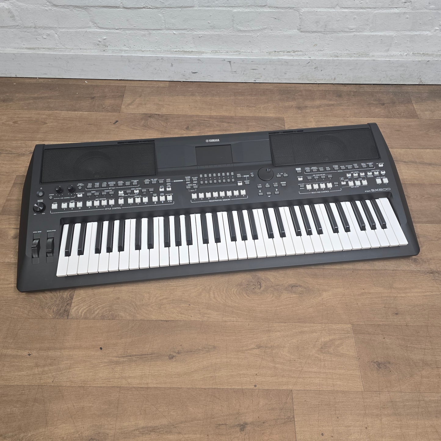 Yamaha PSR-SX600 Keyboard; Serial No: BBDH01020 | Second Hand