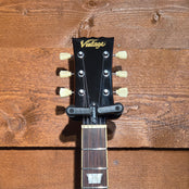 Vintage V100AFD Reissued; Flamed Amber: Serial No: 15070591 | Second Hand