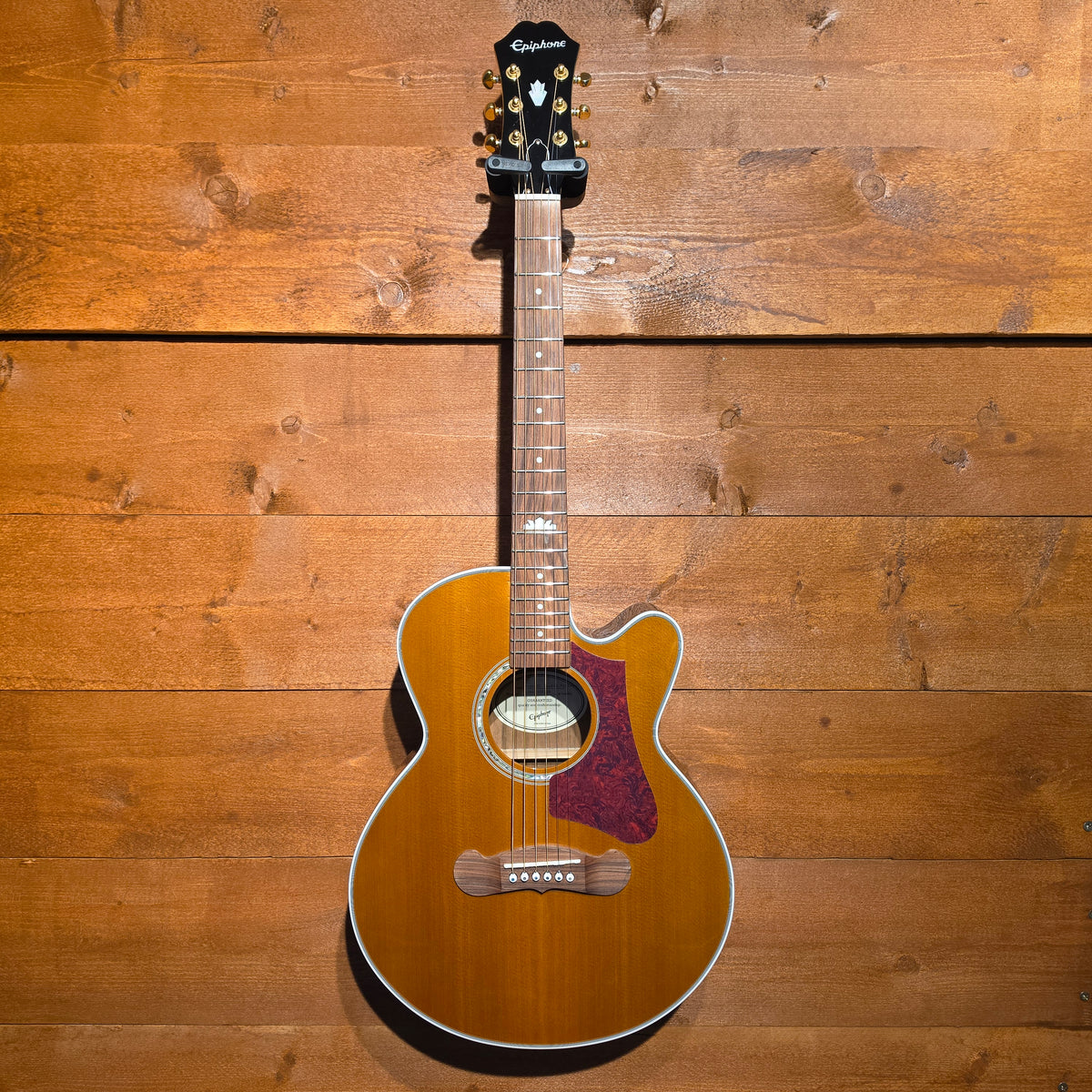 Epiphone J-200 EC Studio Parlour; Vintage Natural: Serial No: 22042303216 | Second Hand