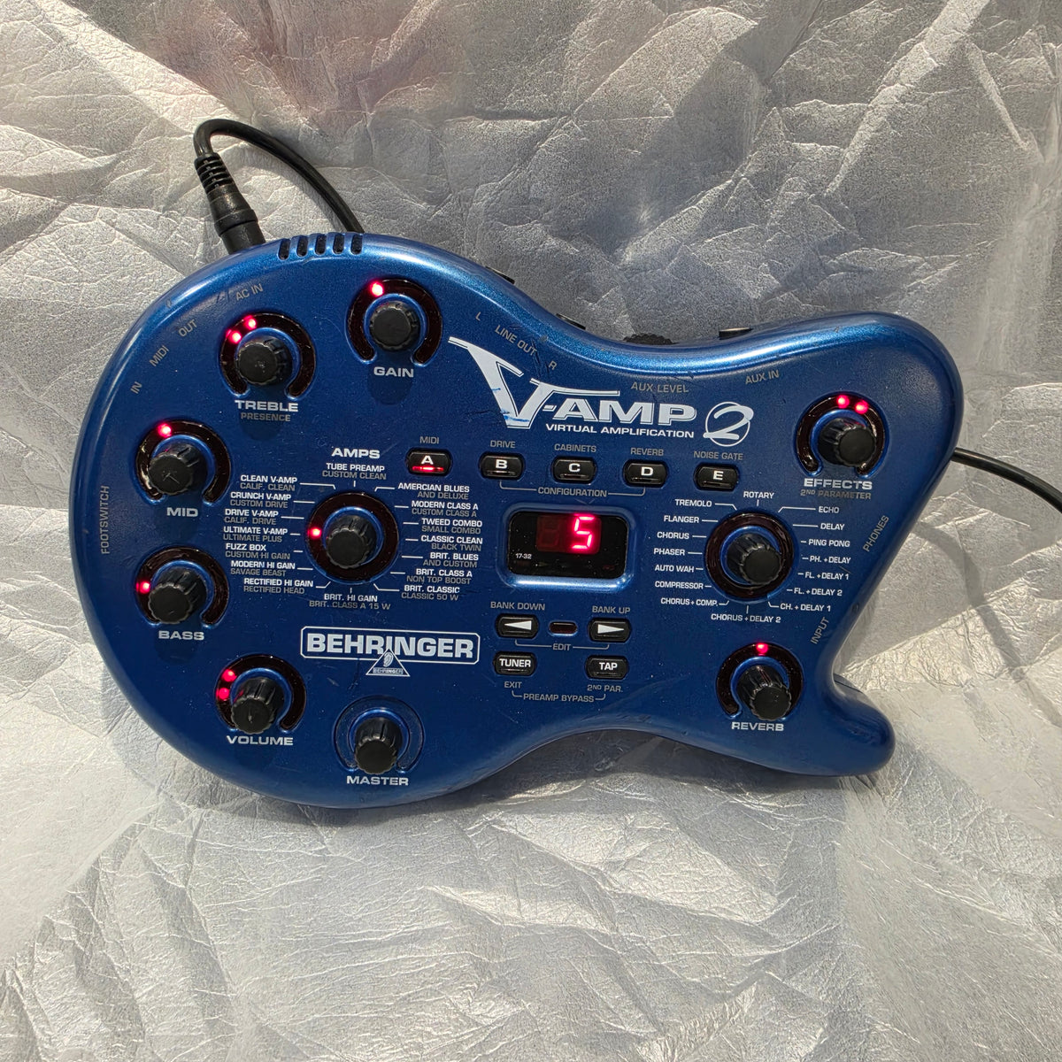 Behringer V-Amp 2 Guitar Amp Multi-Effects Processor | Second Hand