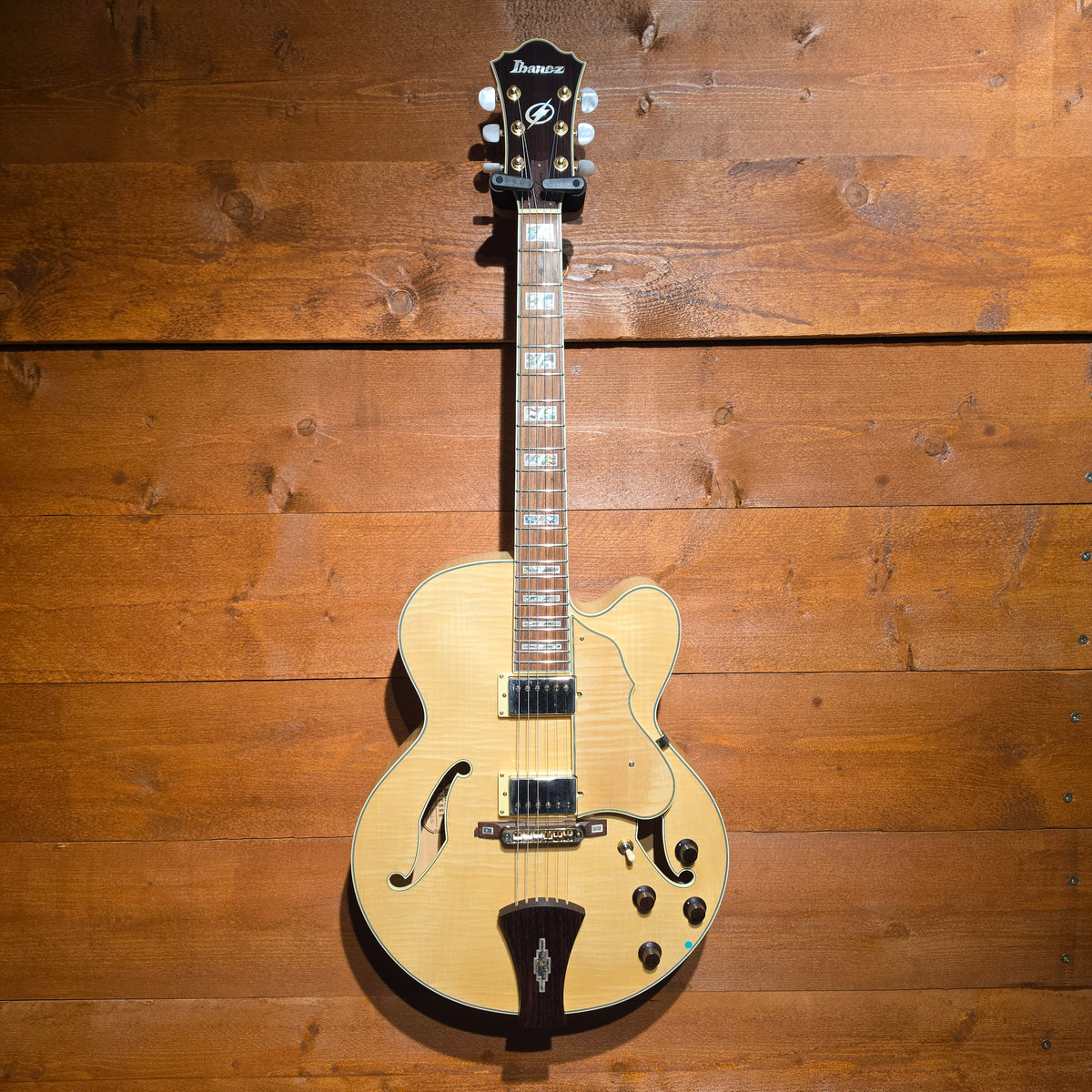 Ibanez AF105 Artcore Custom Electric Guitar; Natural: Serial No: S07111560 | Second Hand