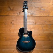 Yamaha APX600 Acoustic Guitar; Oriental Blue Burst: Serial No: IIY247273 | Second Hand