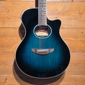 Yamaha APX600 Acoustic Guitar; Oriental Blue Burst: Serial No: IIY247273 | Second Hand