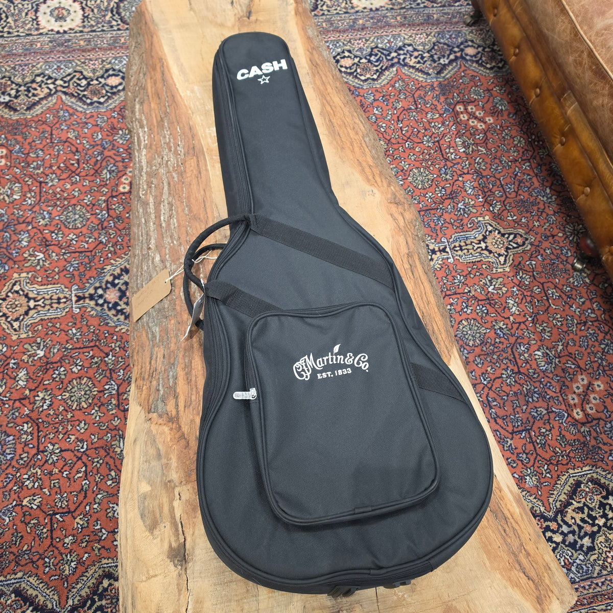 Martin DX Johnny Cash Black Acoustic Guitar: Serial No: 2911618 | Second Hand