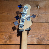 Sterling By Musicman RAY5 Left Handed Bass; Vintage Sunburst Satin: Serial No: B185389 | Second Hand