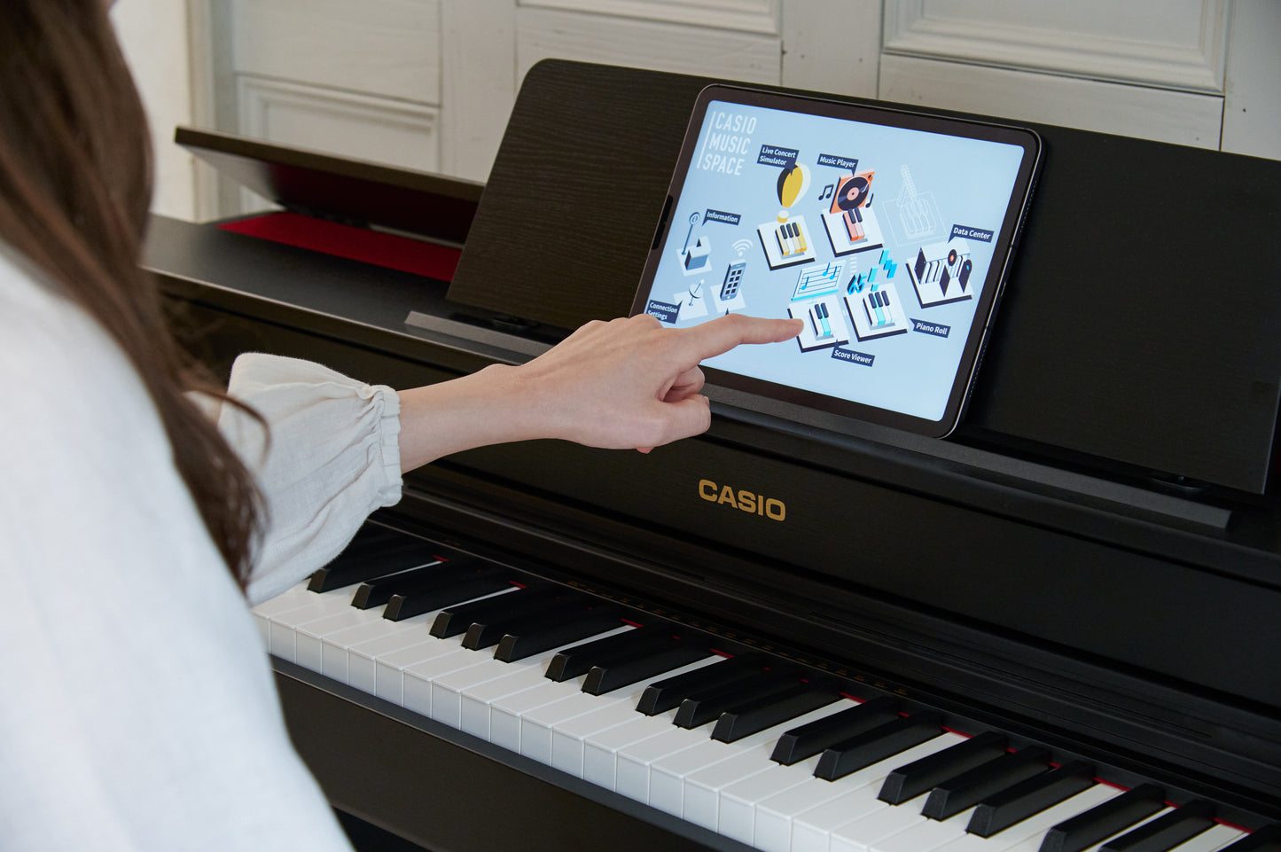 Casio AP300 Digital Piano; Black | £30 Cashback Offer