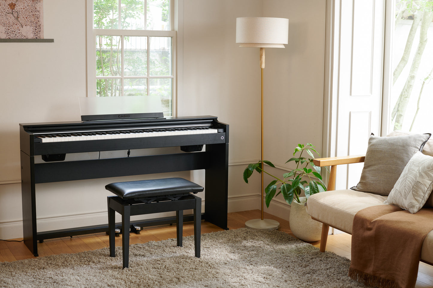 Casio AP-S200 Digital Piano; Black | £25 Cashback Offer