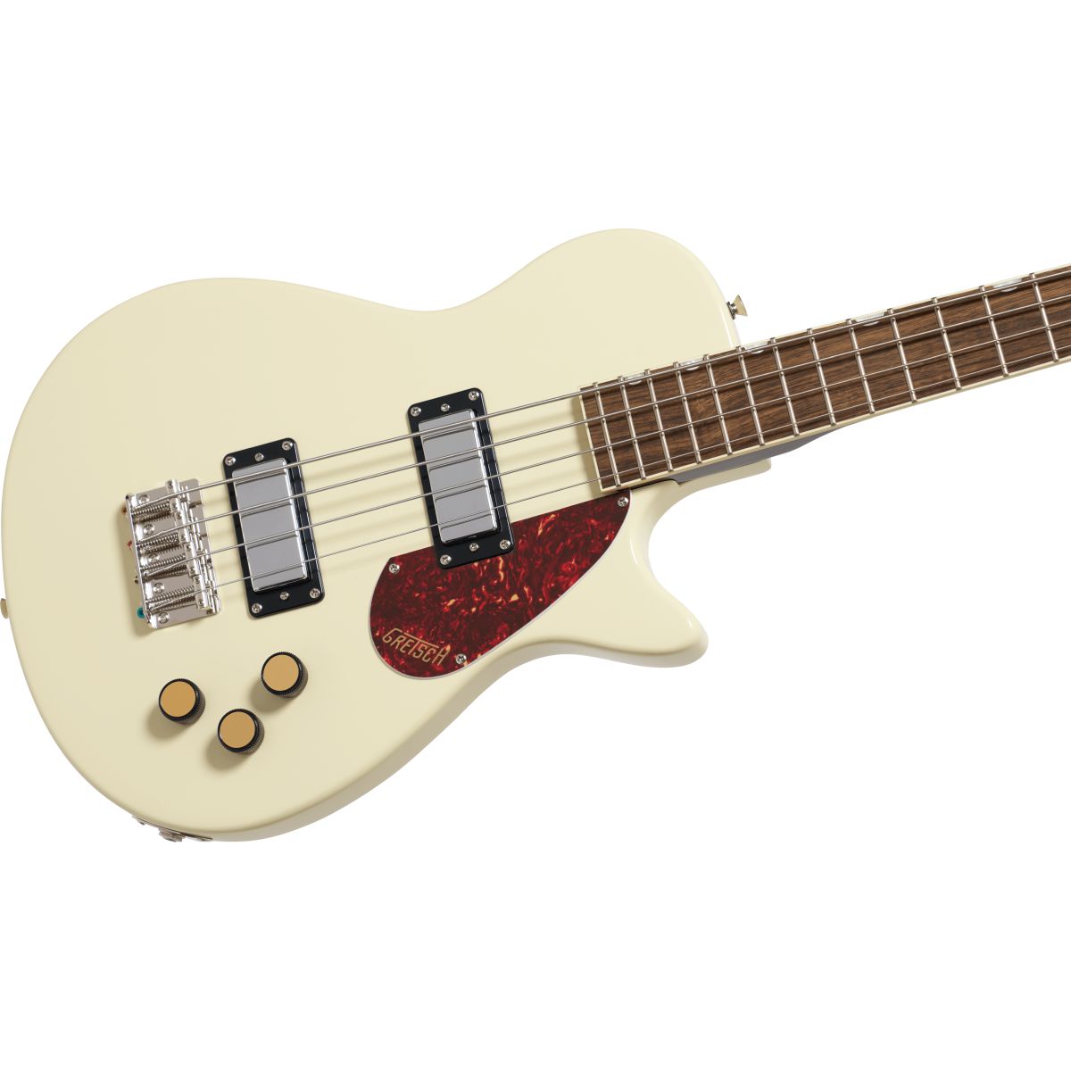 Gretsch Streamliner Jet Club Bass Single-Cut; Vintage White