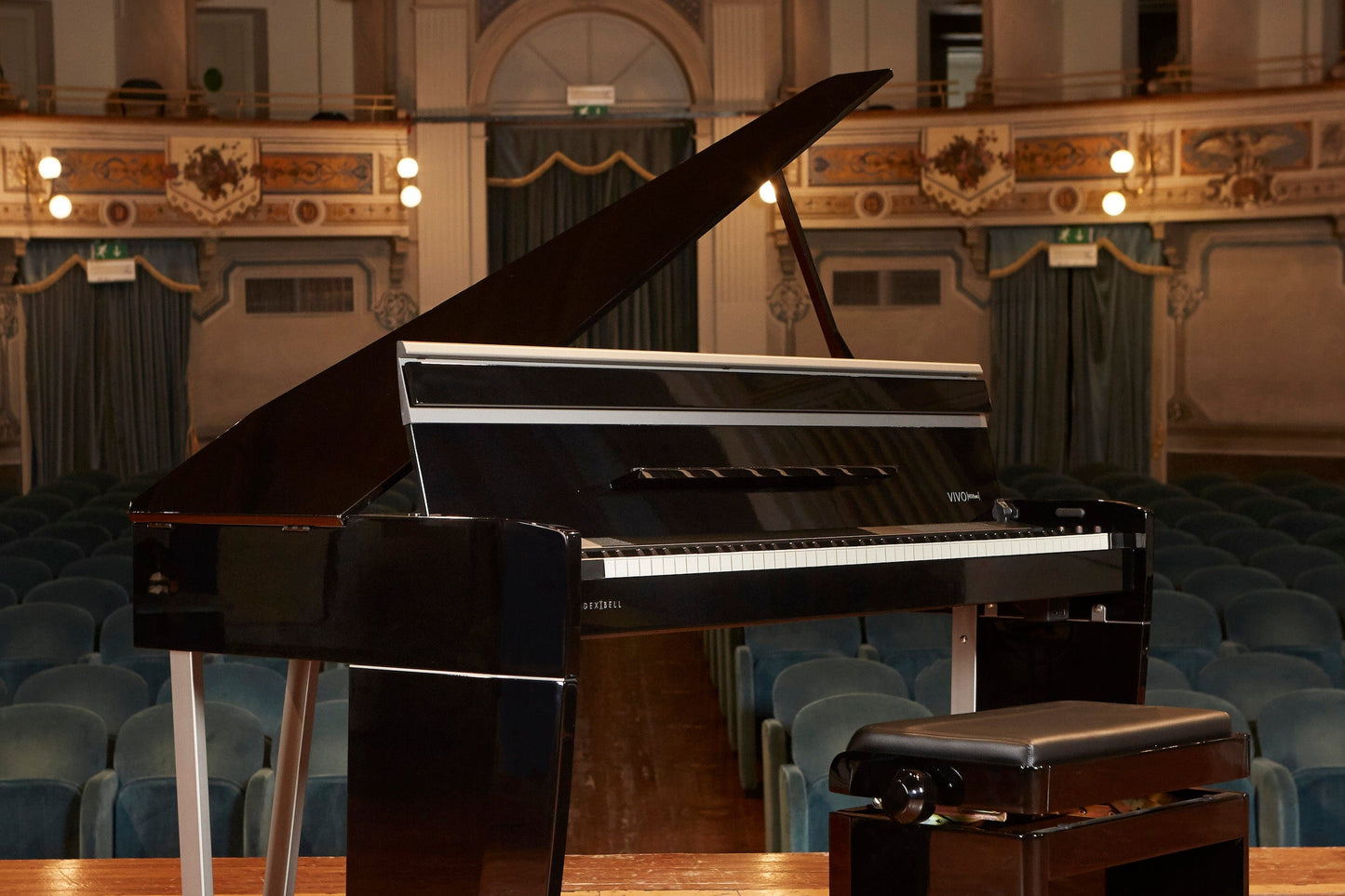Dexibell H10MG Polished Ebony Mini Digital Grand Piano | Free Delivery & Installation