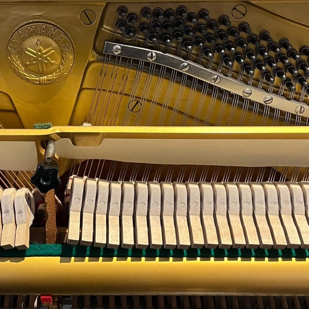 Yamaha U3 Upright Piano in Polished Ebony: Serial No: H2506518 | CERTIFIED RECONDITIONED