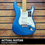 Fender American Professional Classic Stratocaster; Maple Fingerboard, Faded Lake Placid Blue