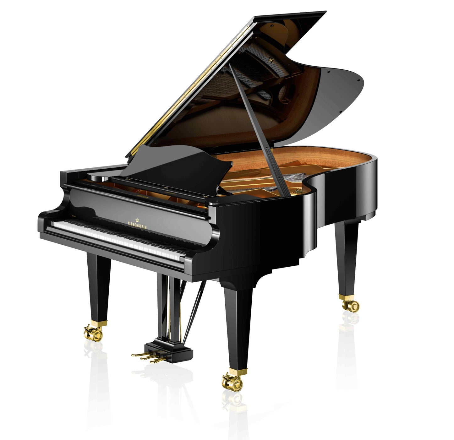 C. Bechstein Concert A192 Grand Piano in Polished Ebony