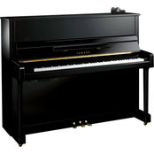 Yamaha B3 TC3 TransAcoustic Upright Piano; Polished Ebony