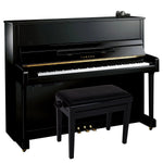 Yamaha B3 TC3 TransAcoustic Upright Piano; Polished Ebony