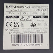 Kawai CA901 Digital Piano, Satin Black; Serial No: G936663 | Second Hand
