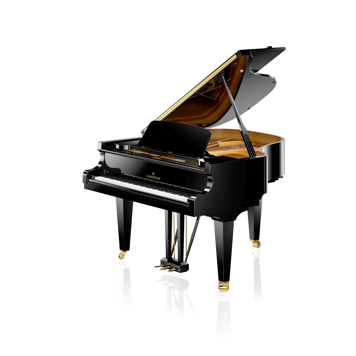 C. Bechstein Academy A160 Grand Piano in Polished Ebony