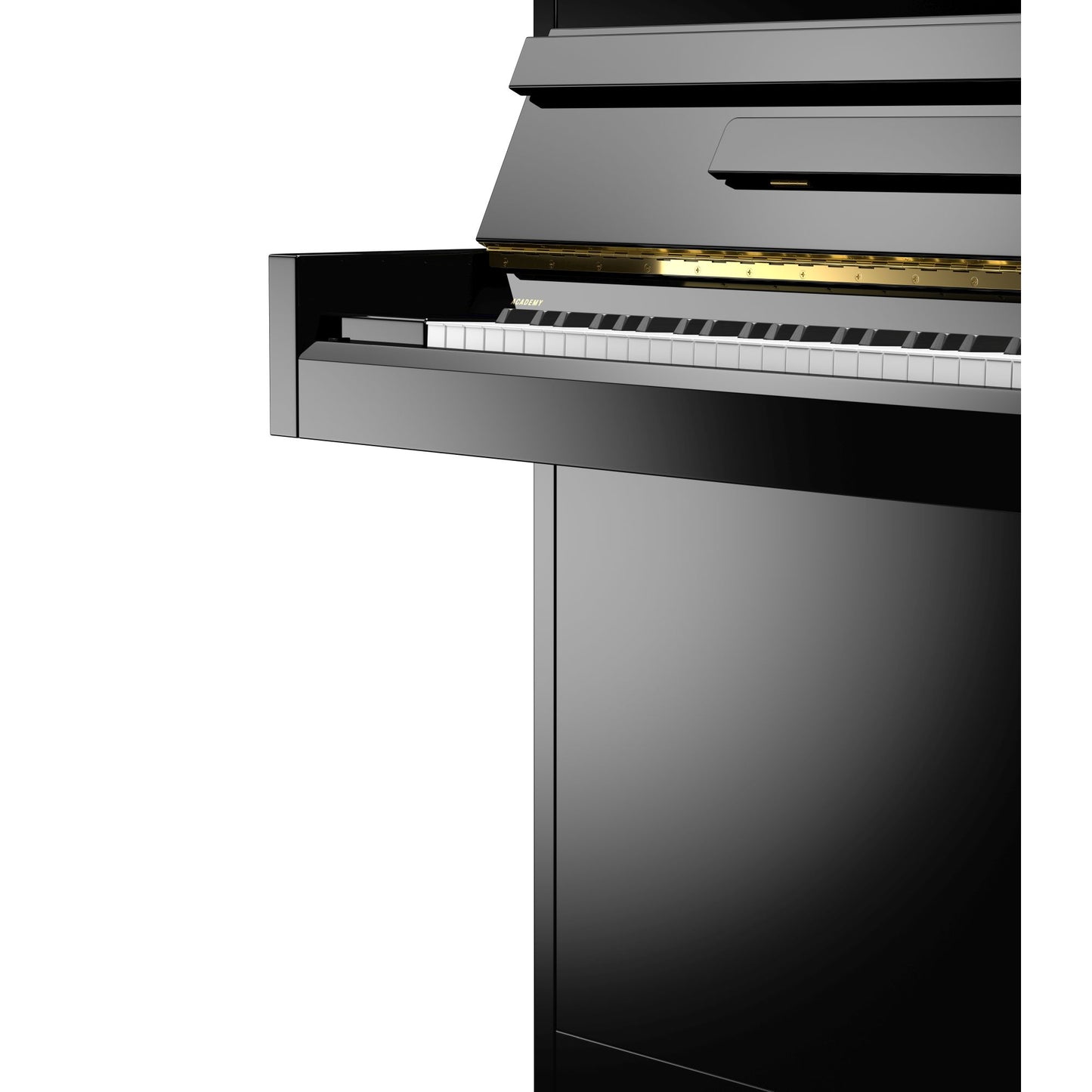 C. Bechstein Academy A4 Upright Piano in Polished Ebony