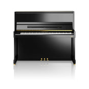 C. Bechstein Academy A6 Upright Piano in Polished Ebony
