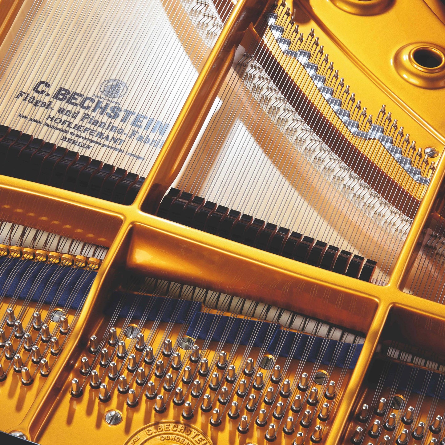 C. Bechstein Concert D282 Grand Piano in Polished Ebony