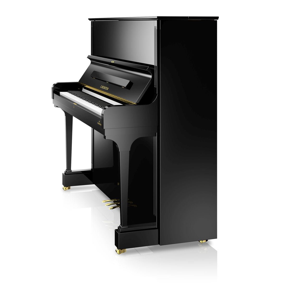 C. Bechstein Concert C8 Upright Piano in Polished Ebony