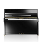 C. Bechstein Residence R2 Millennium Upright Piano in Polished Ebony