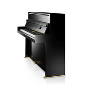 C. Bechstein Residence R2 Millennium Upright Piano in Polished Ebony