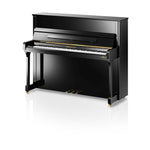 C. Bechstein Residence R4 Contur Upright Piano in Polished Ebony