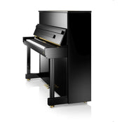 C. Bechstein Residence R6 Classic Upright Piano in Polished Ebony