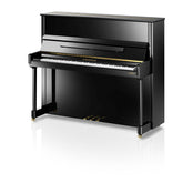 C. Bechstein Residence R6 Elegance Upright Piano in Polished Ebony