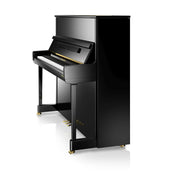 C. Bechstein Residence R6 Elegance Upright Piano in Polished Ebony