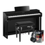 Yamaha CLP825PE Polished Ebony Digital Piano Value Package