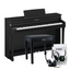 Yamaha CLP835B Black Walnut Branded Accessories Package