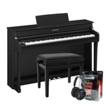 Yamaha CLP835B Black Walnut Value Package