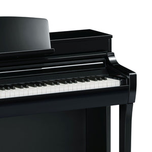 Yamaha CSP255 Digital Smart Piano; Polished Ebony