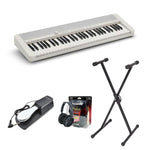 Casio CT-S1 Digital Piano; White Value Package