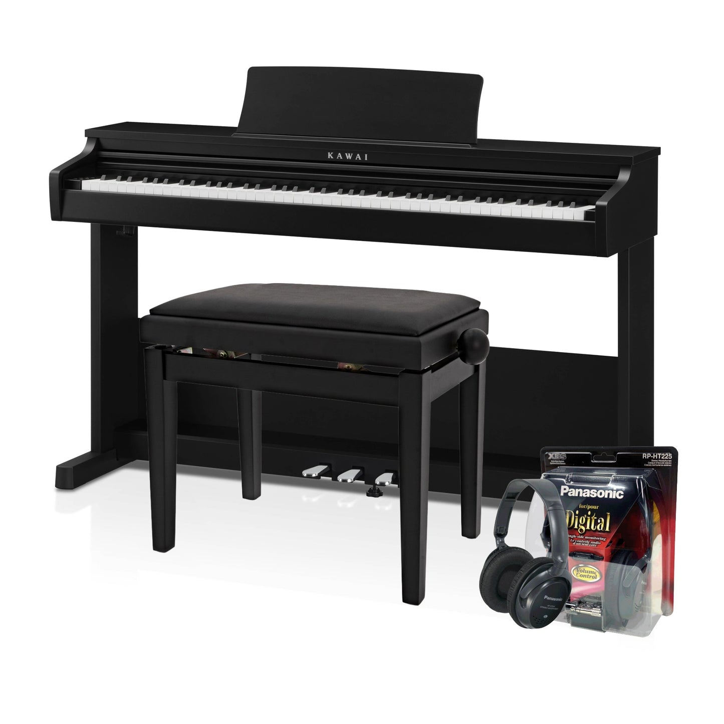 Kawai CX102 Digital Piano Value Package; Black