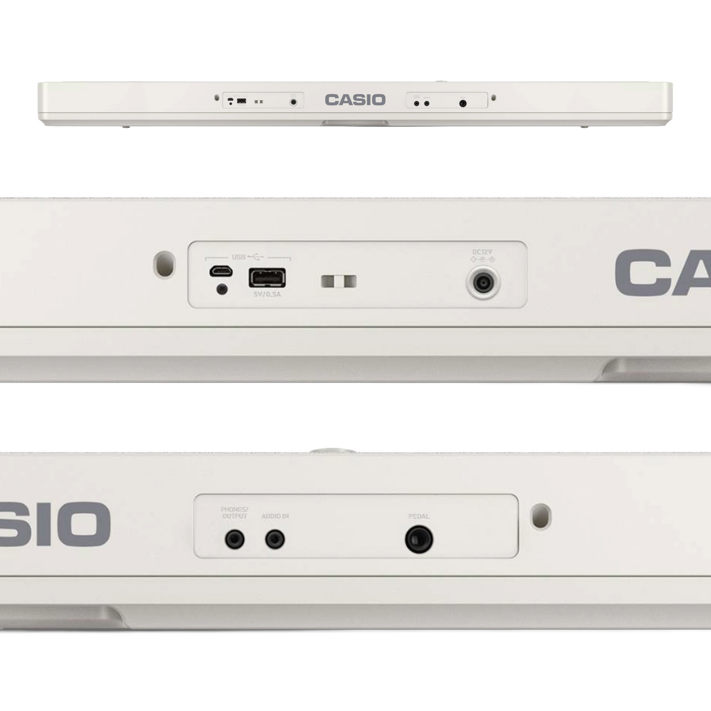 Casio CT-S1 76 Key White Portable Piano Value Package