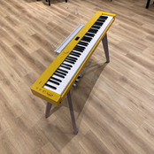 Casio PX-S7000 Digital Piano, Harmonius Mustard, With Matching Stool; Serial No: 954CDC545000804CBB | Second Hand