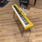 Casio PX-S7000 Digital Piano, Harmonius Mustard, With Matching Stool; Serial No: 954CDC545000804CBB | Second Hand