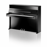 W. Hoffmann Vision V2 Upright Piano in Polished Ebony with Chrome Fittings