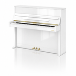W. Hoffmann Vision V4 Upright Piano in Polished White