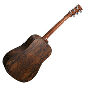 Martin D-X2E Electro Acoustic Guitar; Solid Spruce Sunburst / Ziricote | Incl Softshell Case