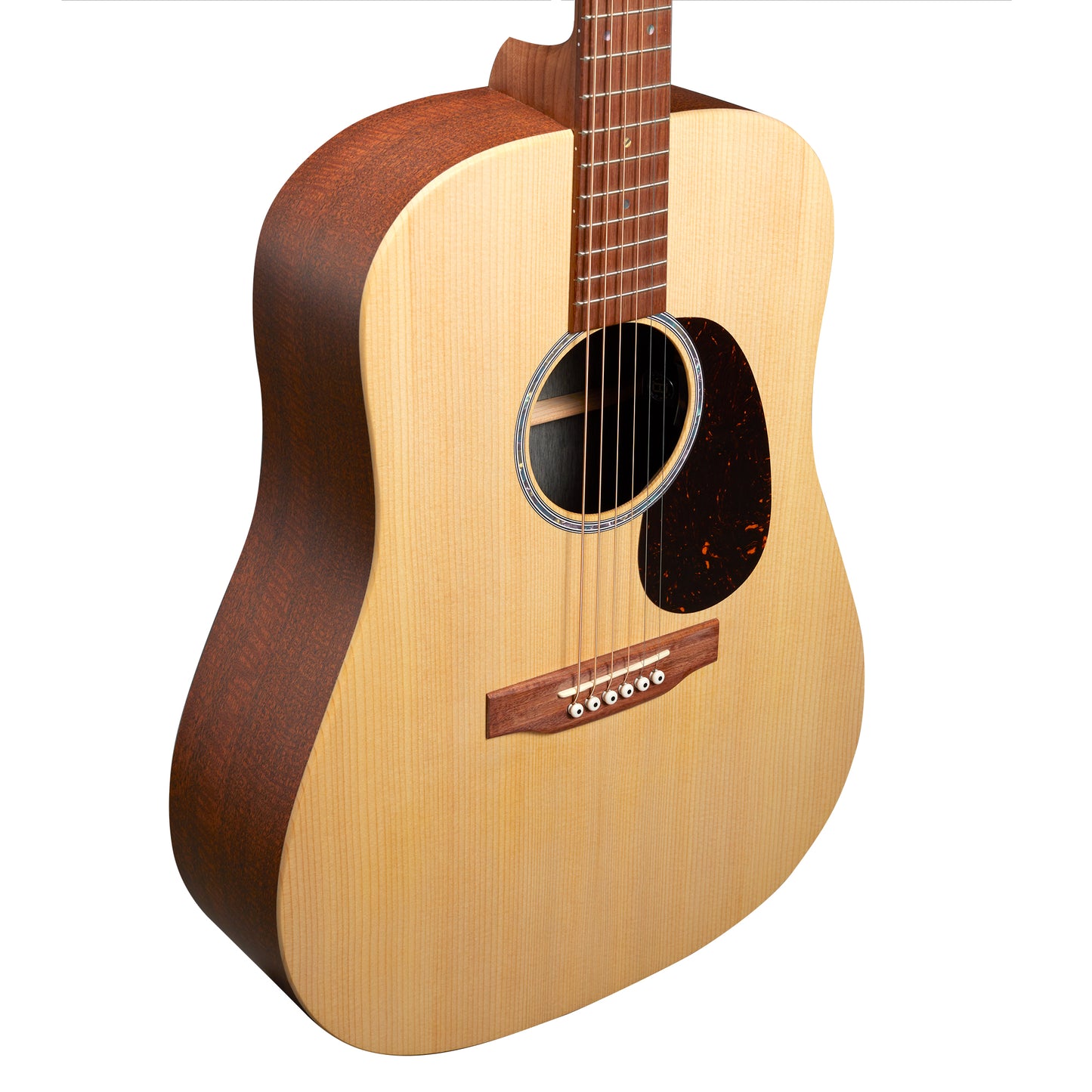 Martin D-X2E Electro Acoustic Guitar; Solid Spruce / Mahogany | Incl Softshell Case