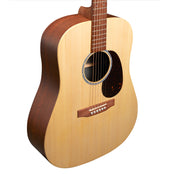 Martin D-X2E Electro Acoustic Guitar; Solid Spruce / Mahogany | Incl Softshell Case