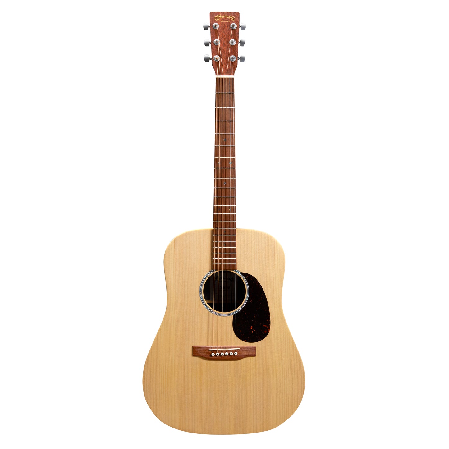 Martin D-X2E Electro Acoustic Guitar; Solid Spruce / Mahogany | Incl Softshell Case