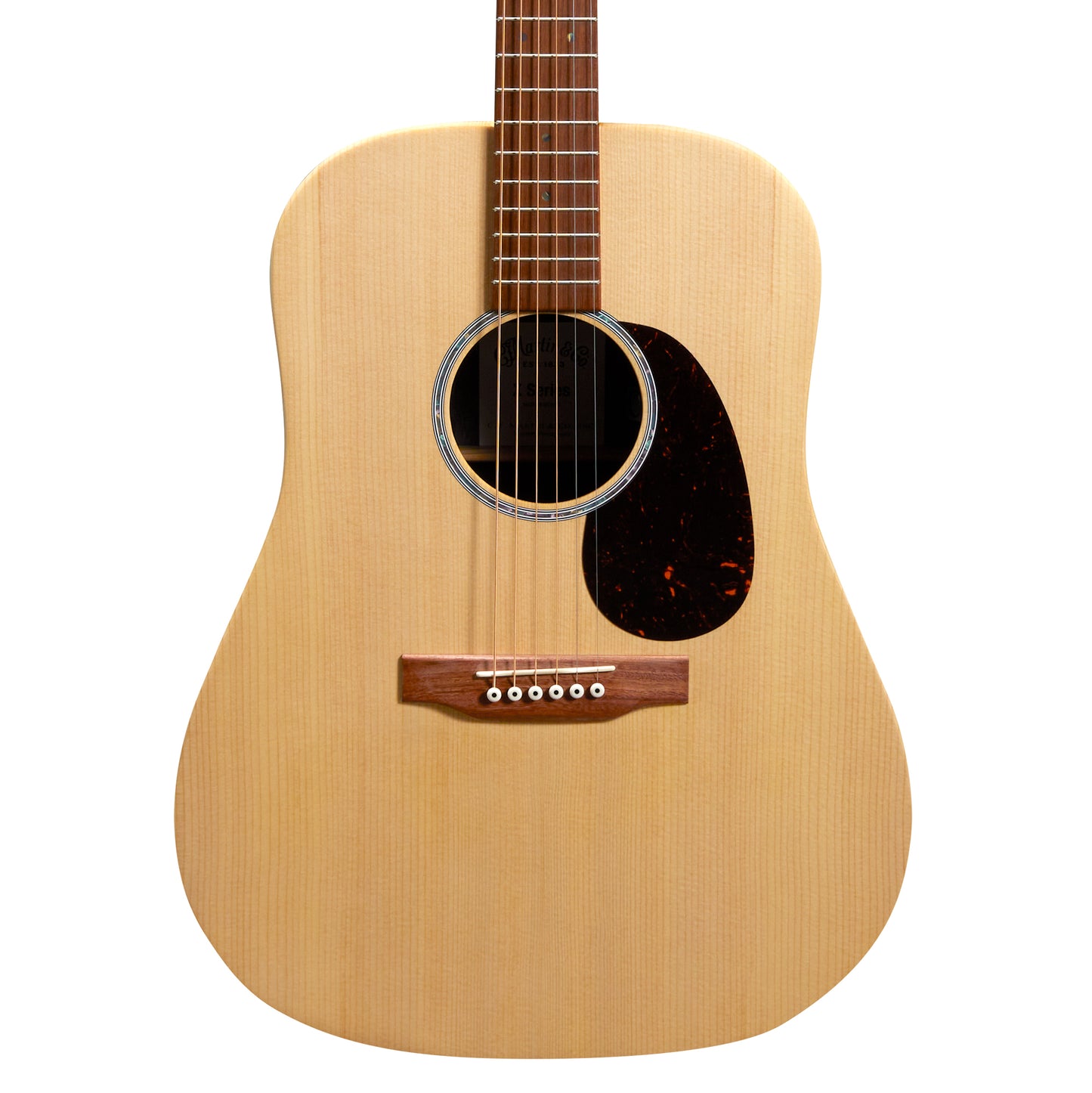 Martin D-X2E Electro Acoustic Guitar; Solid Spruce / Mahogany | Incl Softshell Case
