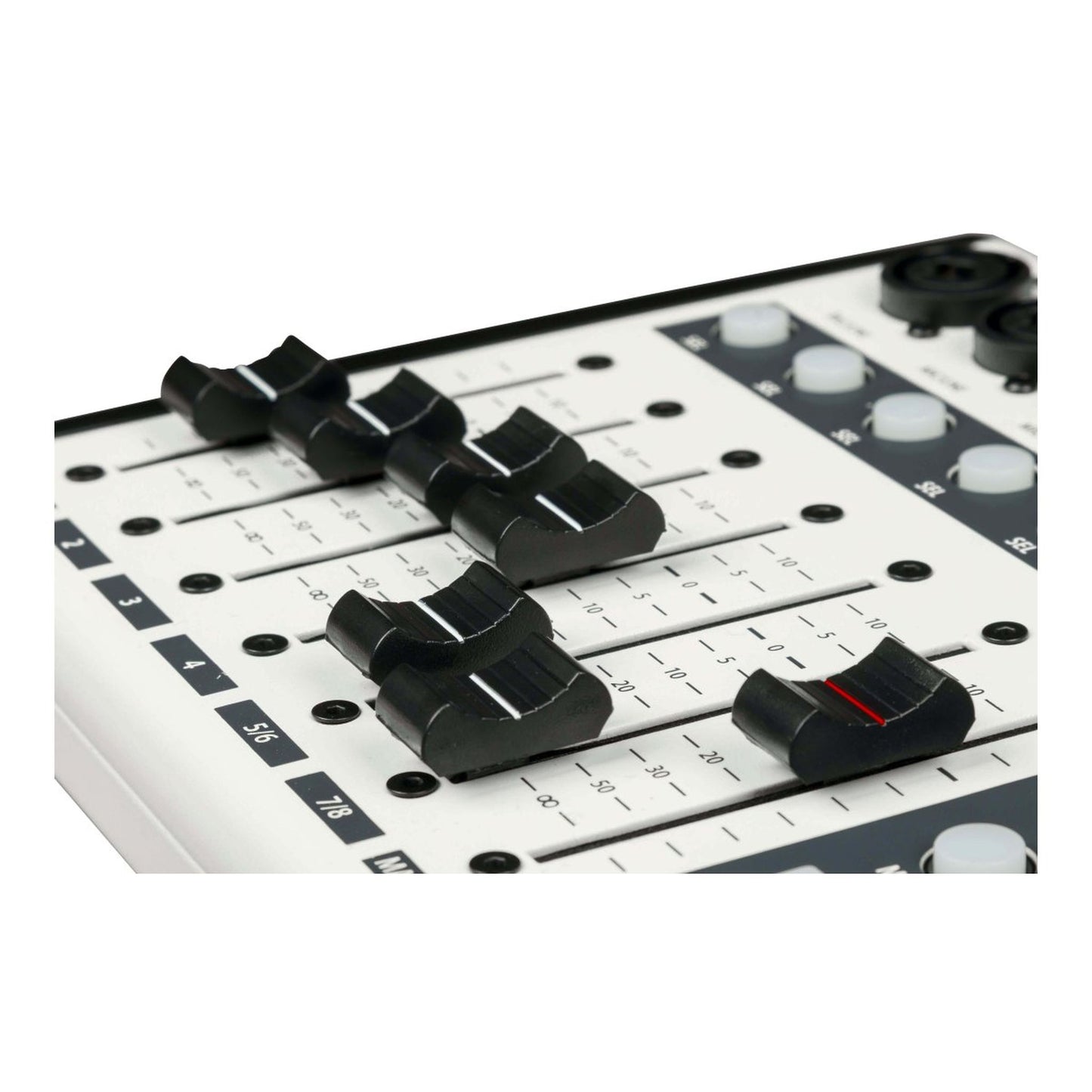 Proel Digipad8 8-In Digital Mixer with USB, Bluetooth, and Motorised Faders