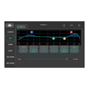 Proel Digipad8 8-In Digital Mixer with USB, Bluetooth, and Motorised Faders