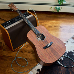 Martin D-X1E Electro Acoustic Guitar; Koa | Incl Softshell Case